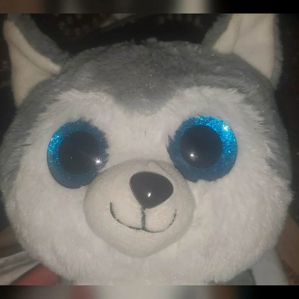 Plushie Siberia Husky Stuffed Animal/TY Like - Picture 2 of 7